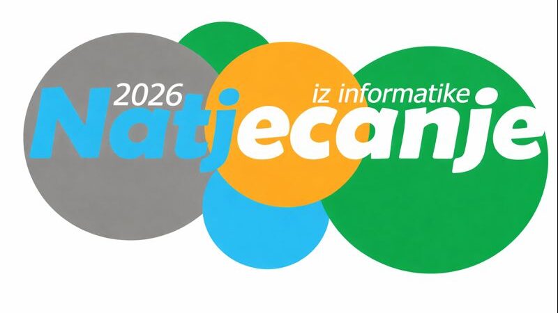 Rezultati županijskog natjecanja iz informatike 